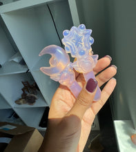 Load image into Gallery viewer, Opaline Sailor Moon Wand
