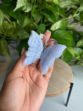 Load image into Gallery viewer, Blue Lace Agate Butterfly
