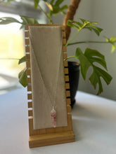 Load image into Gallery viewer, Rose Quartz Hand Wired Necklace
