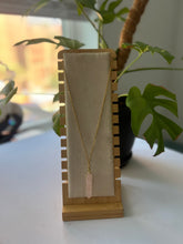 Load image into Gallery viewer, Rose Quartz Hand Wired Necklace
