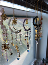 Load image into Gallery viewer, Suncatcher Crescent Moon| Car Hanger
