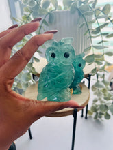 Load image into Gallery viewer, Fluorite Owl
