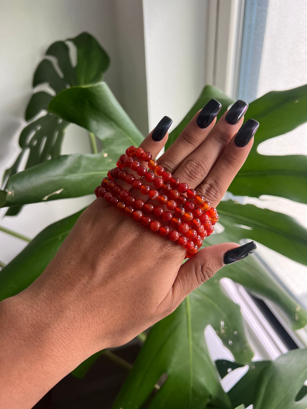 Carnelian Bracelet 6mm