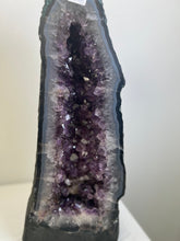 Load image into Gallery viewer, 22lb RARE Large Amethyst Church Calcite Inclusions  | Amethyst Portal | Throat chakra
