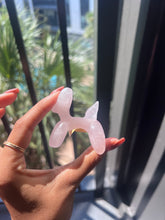 Load image into Gallery viewer, Rose Quartz Balloon Dog
