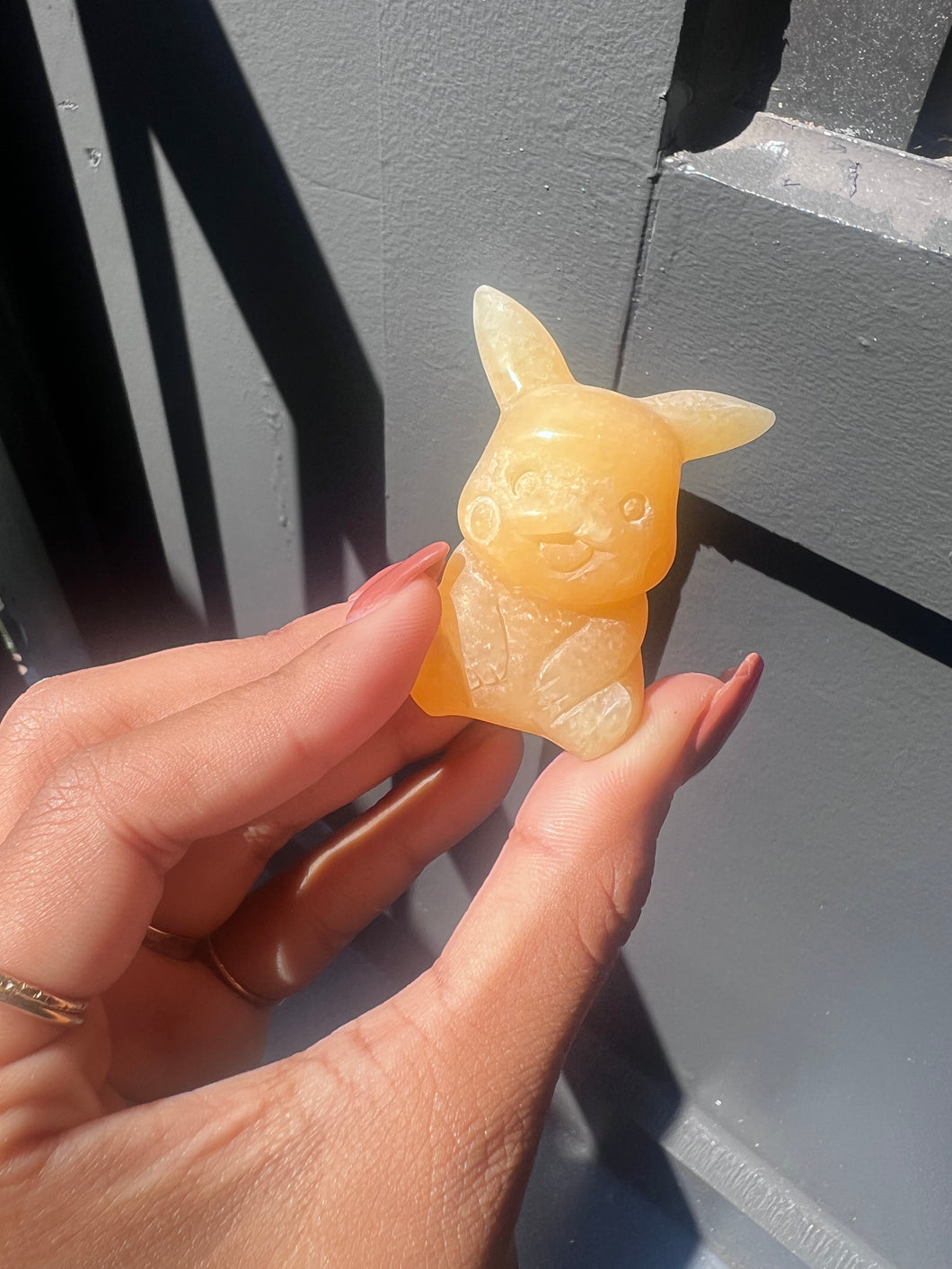 Pikachu Orange Calcite