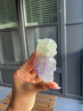 Load image into Gallery viewer, Fluorite Bear and Skull
