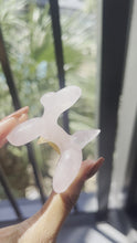Load and play video in Gallery viewer, Rose Quartz Balloon Dog
