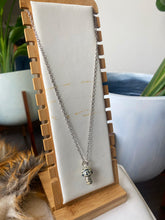 Load image into Gallery viewer, Dalmatian Jasper Mushroom Necklace
