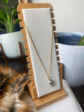 Load image into Gallery viewer, Dalmatian Jasper Mushroom Necklace
