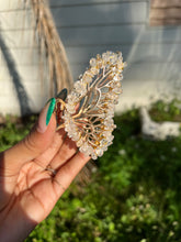 Load image into Gallery viewer, Crystal Butterfly Hair Claw

