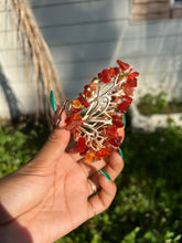 Load image into Gallery viewer, Crystal Butterfly Hair Claw
